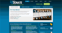 Desktop Screenshot of diamonddonate.com